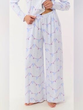 Roller Rabbit 12 days of PRINTMAS snowflake boden pant